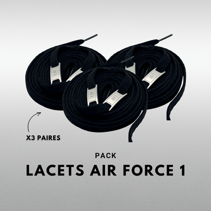 Pack Air Force 1 noir (lot de 3 paires)