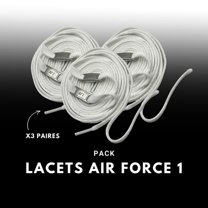 Pack Air Force 1 blanc (lot de 3 paires)