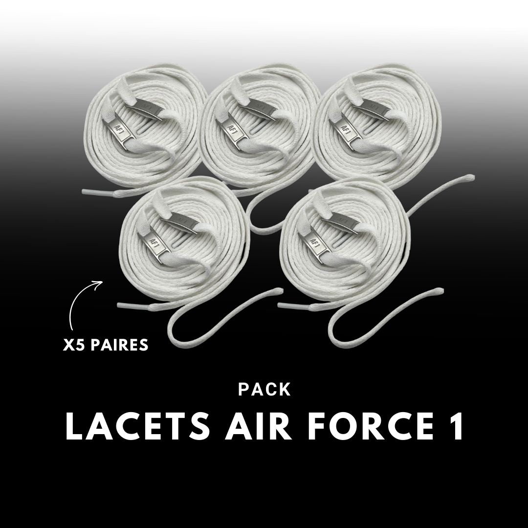 Pack Air Force 1 blanc (lot de 5 paires)