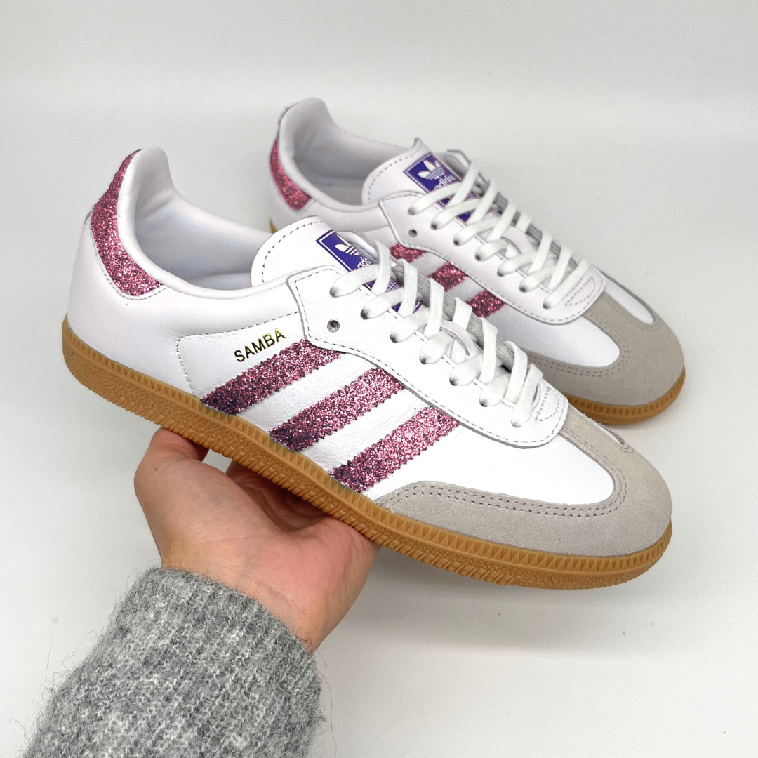 ADIDAS SAMBA GLITTER ROSE BONBON