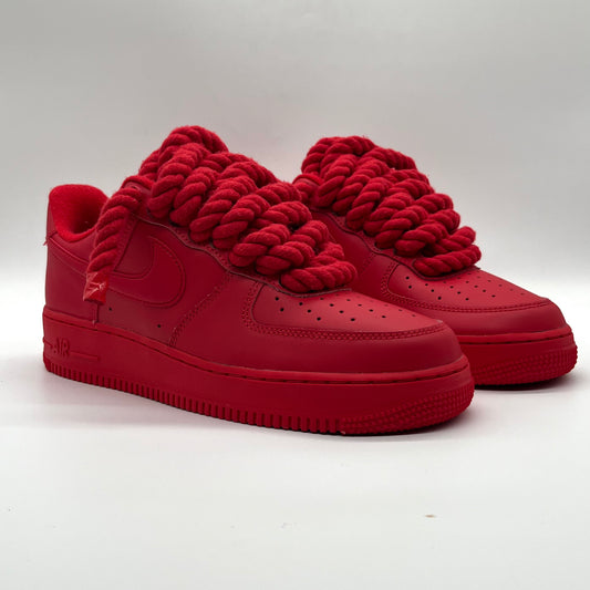 AIR FORCE ONE BIG LACES TRIPLE RED