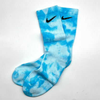 CHAUSSETTES NIKE TIE & DYE BLEU