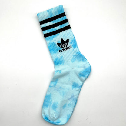 CHAUSSETTES ADIDAS TIE & DYE BLEU