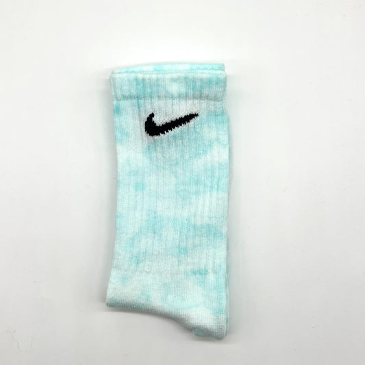 CHAUSSETTES NIKE TIE & DYE TURQUOISE