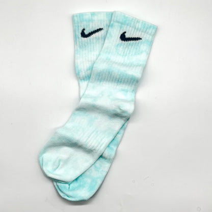 CHAUSSETTES NIKE TIE & DYE TURQUOISE