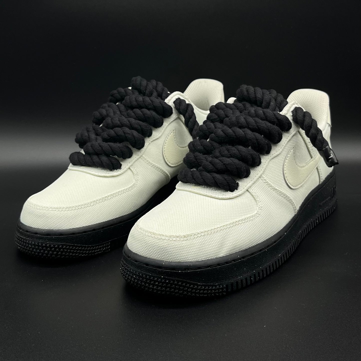 AIR FORCE ONE LV8 VERT D'EAU BIG LACES