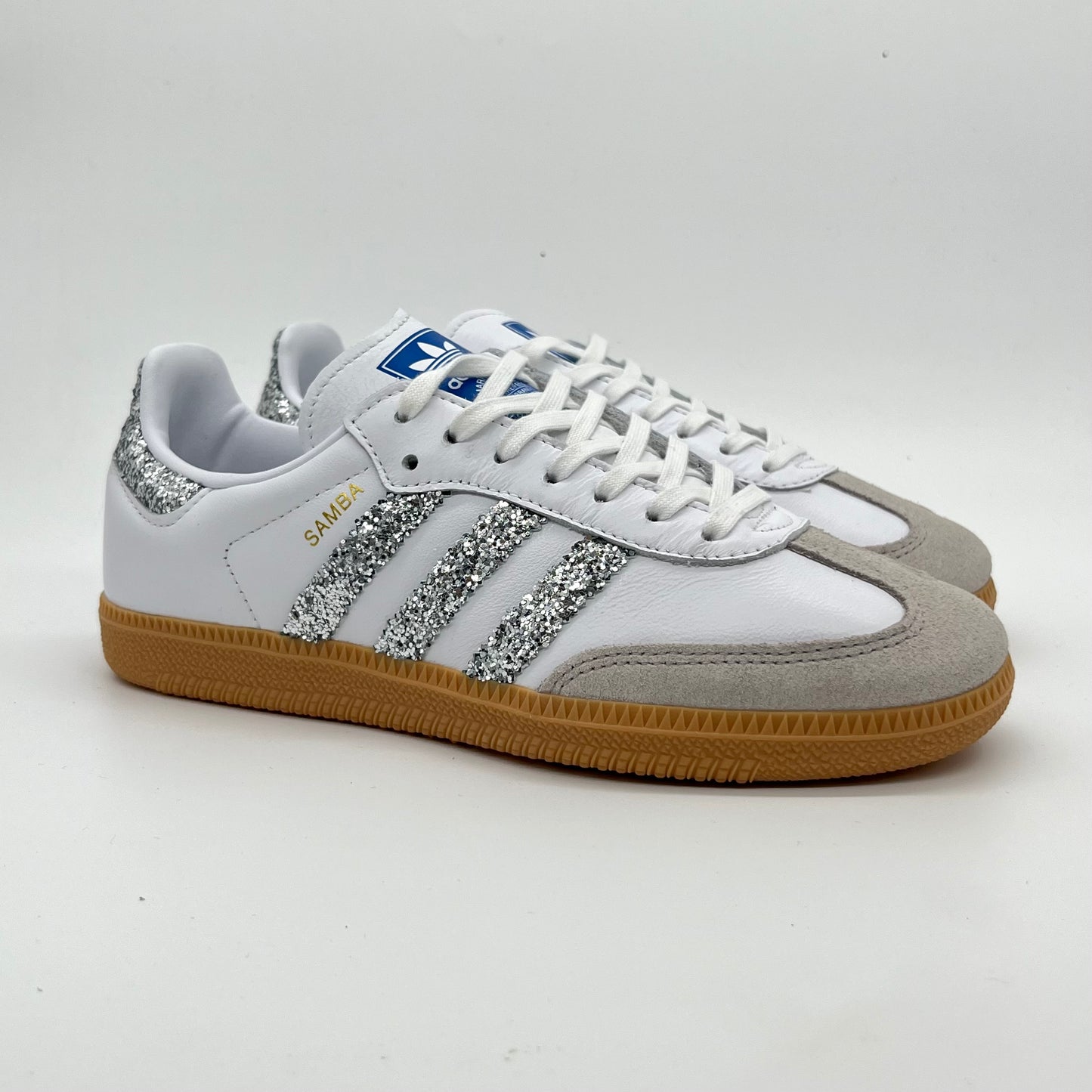 ADIDAS SAMBA GLITTER OR DÉSERT