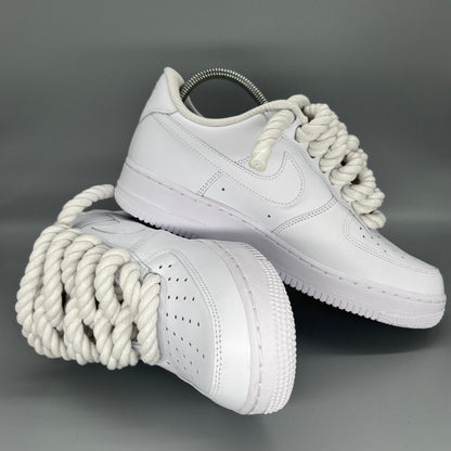 LACETS CORDE BIG LACES BLANC