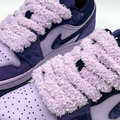 AIR JORDAN 1 LOW PURPLE FLUFFY