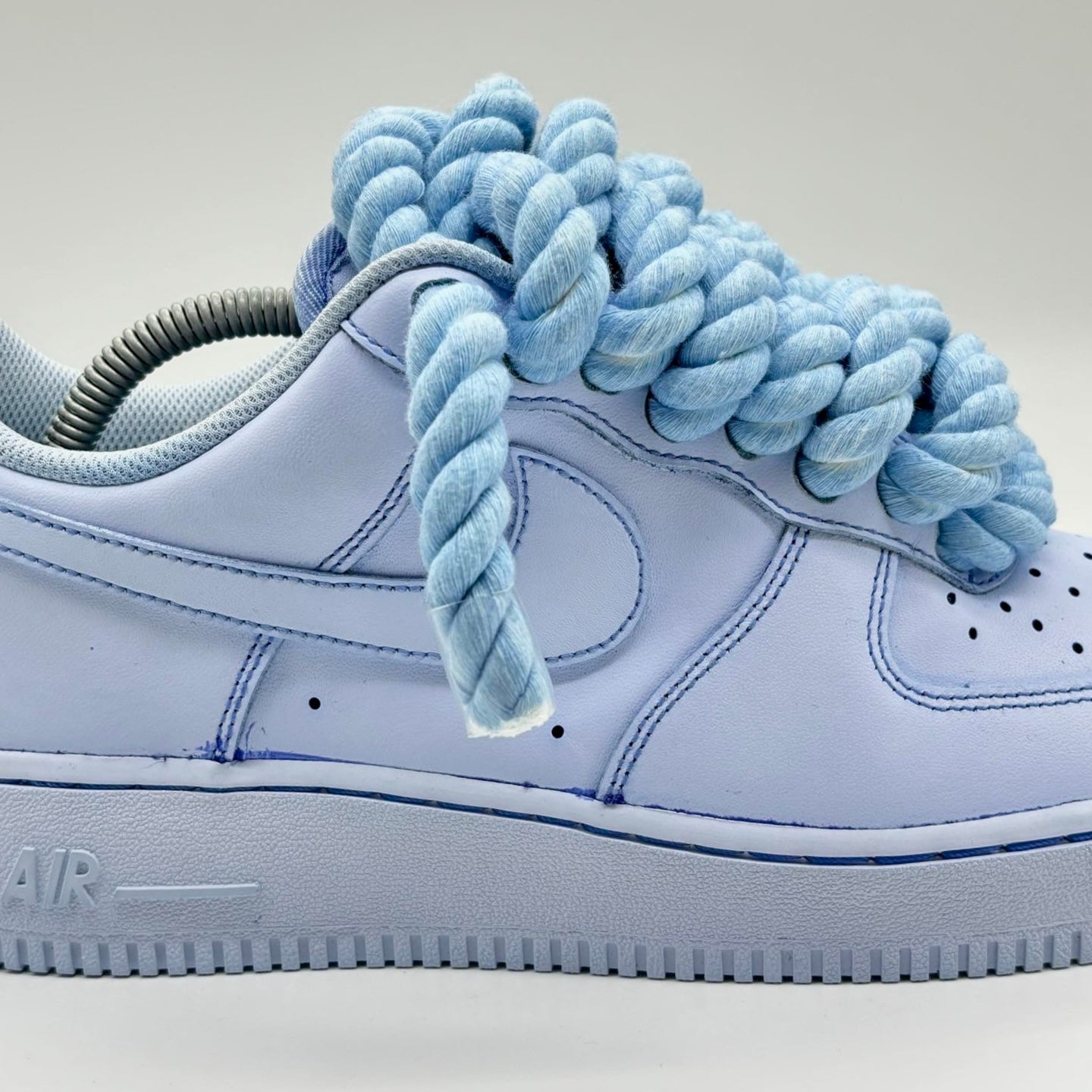 AIR FORCE ONE BIG LACES ICE BLUE