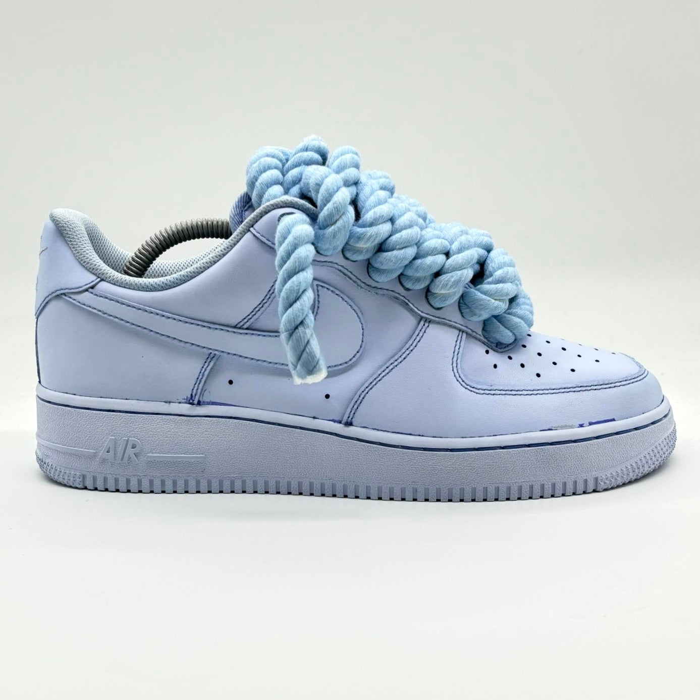 AIR FORCE ONE BIG LACES ICE BLUE