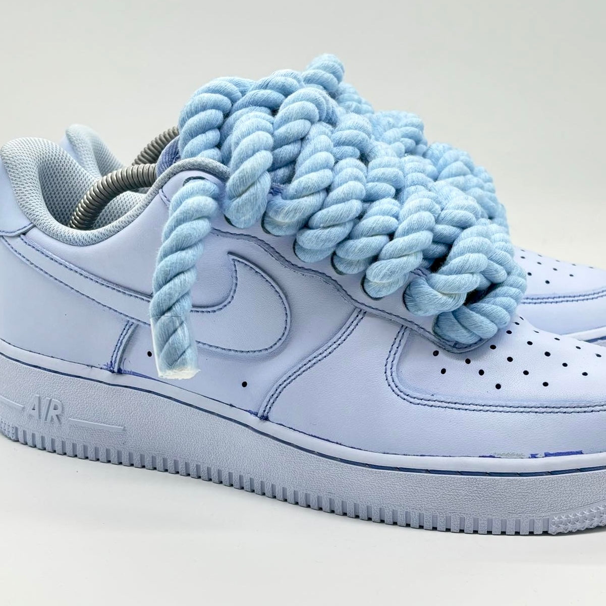 AIR FORCE ONE BIG LACES ICE BLUE