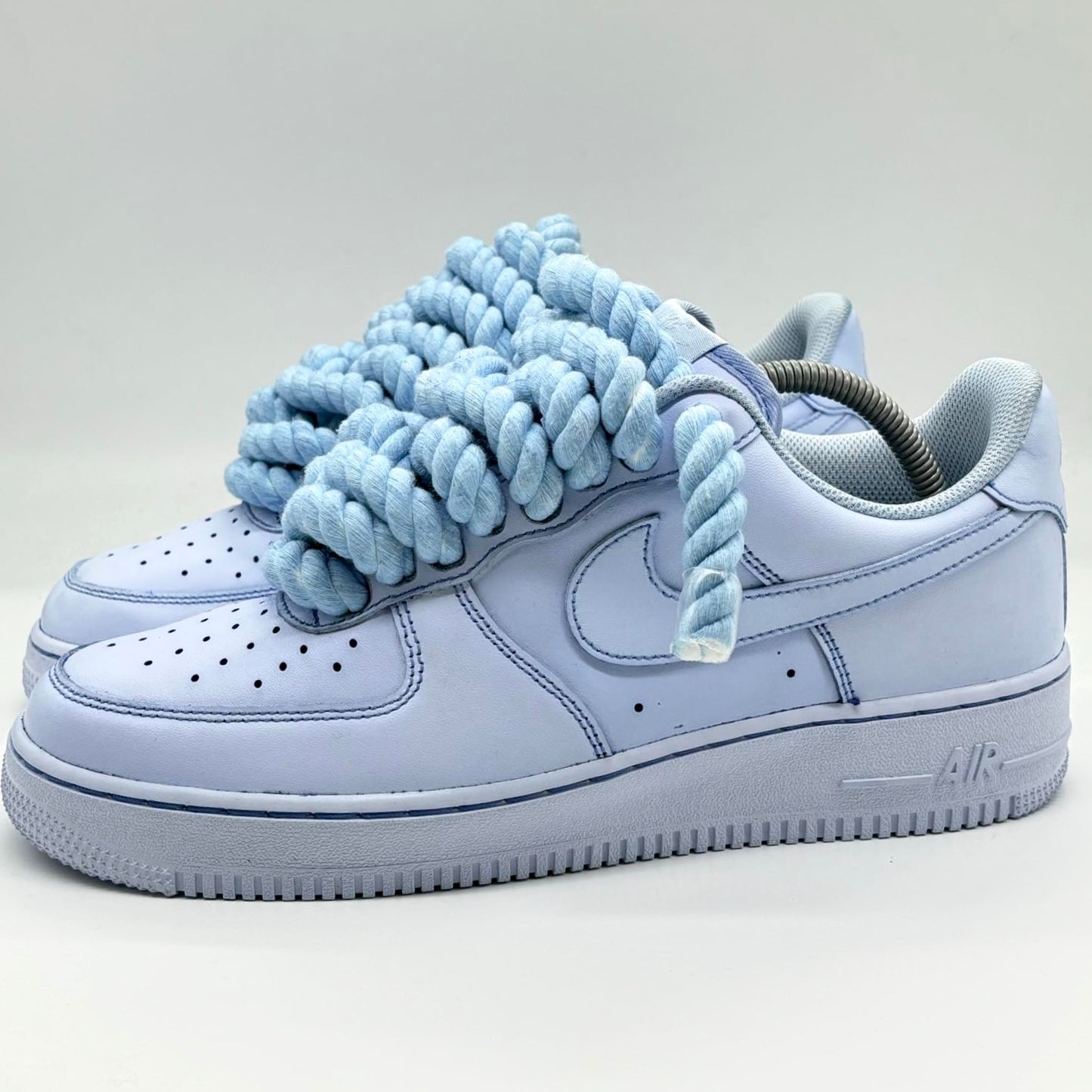 AIR FORCE ONE BIG LACES ICE BLUE