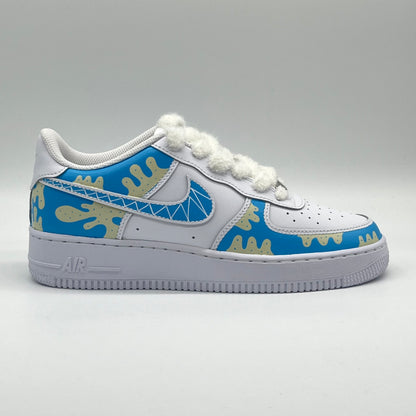 WAVES AIR FORCE ONE PALE BLUE FLUFFY