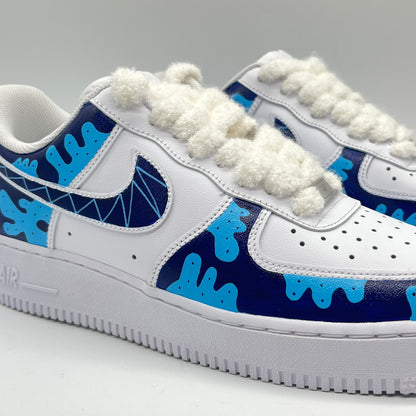 WAVES AIR FORCE ONE DARK BLUE FLUFFY