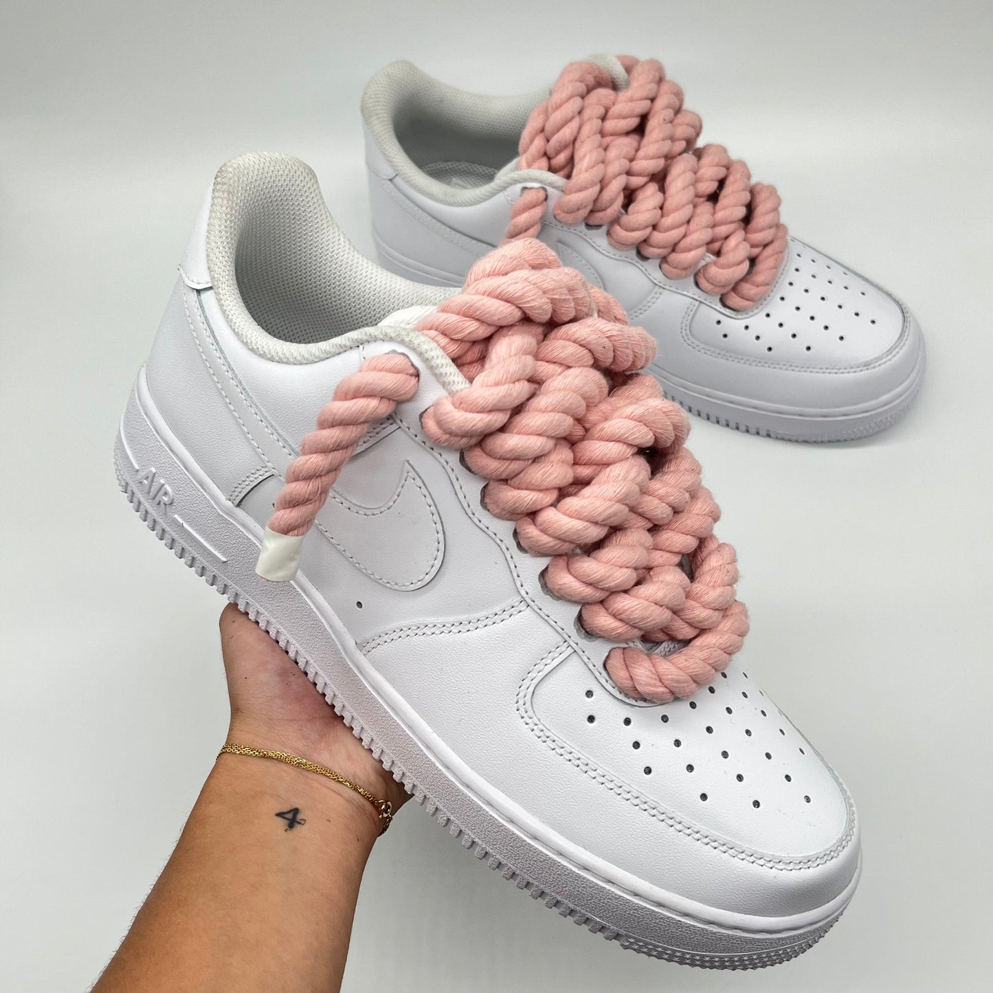 AIR FORCE ONE BIG LACES ROSE