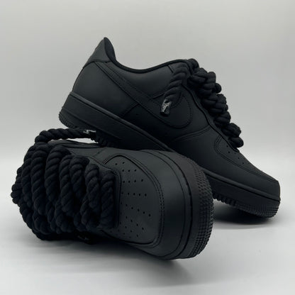 AIR FORCE ONE BIG LACES NOIR MAT