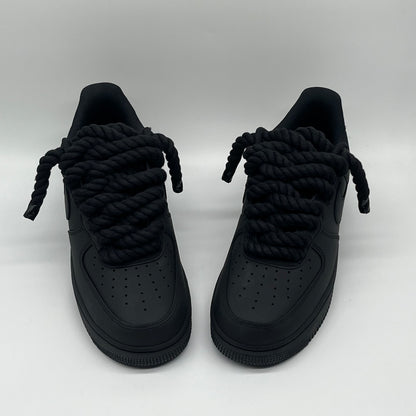 Matte black air force cheap 1 lv8