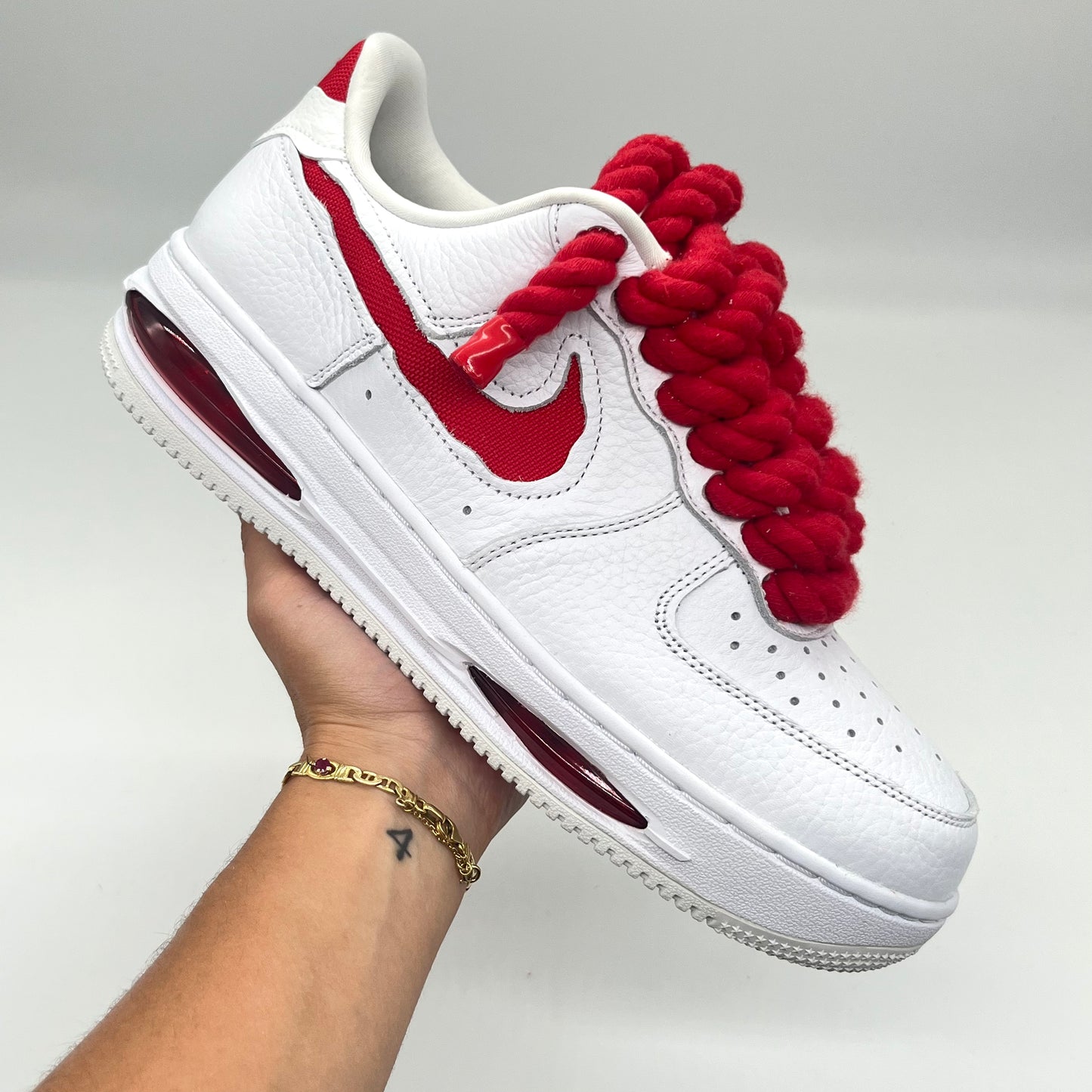 AIR FORCE ONE BIG LACES LAVA