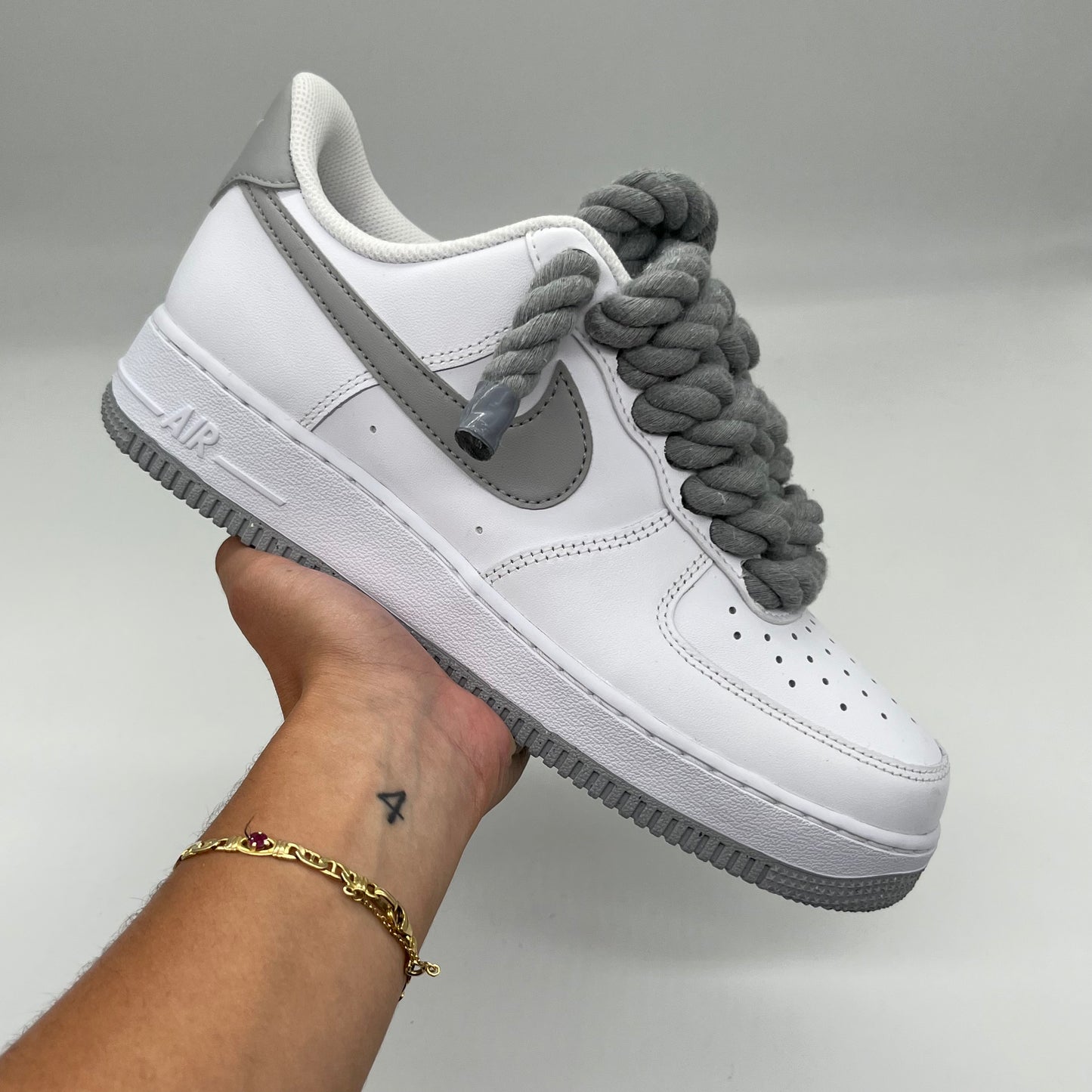 AIR FORCE ONE BIG LACES GREY