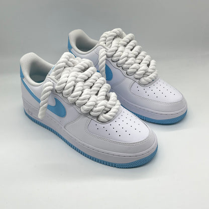 AIR FORCE ONE BIG LACES BLUE