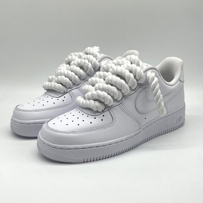 AIR FORCE ONE BIG LACES BLANC