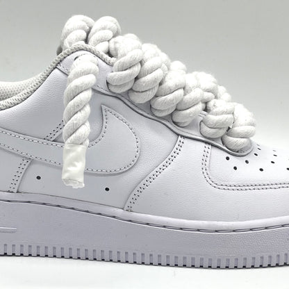 AIR FORCE ONE BIG LACES BLANC