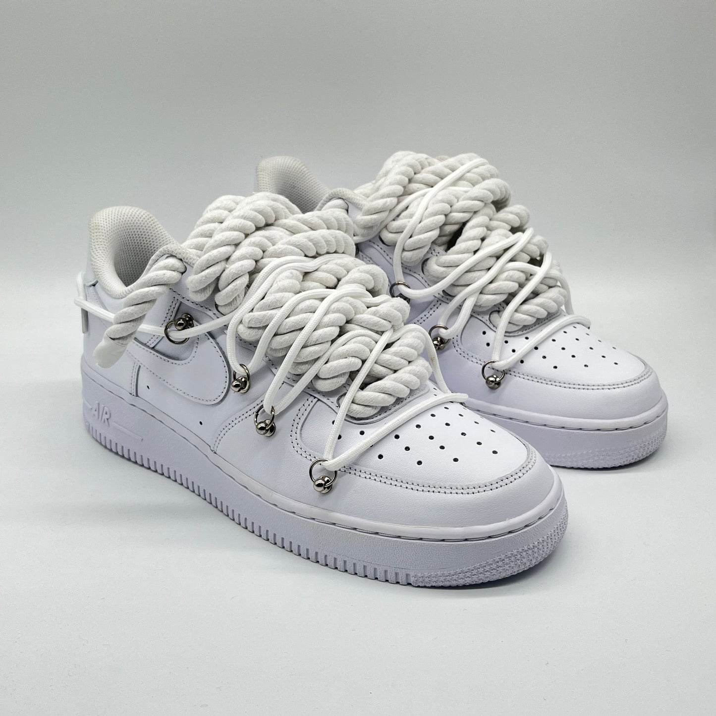 AIR FORCE ONE DOUBLE LACES BLANC