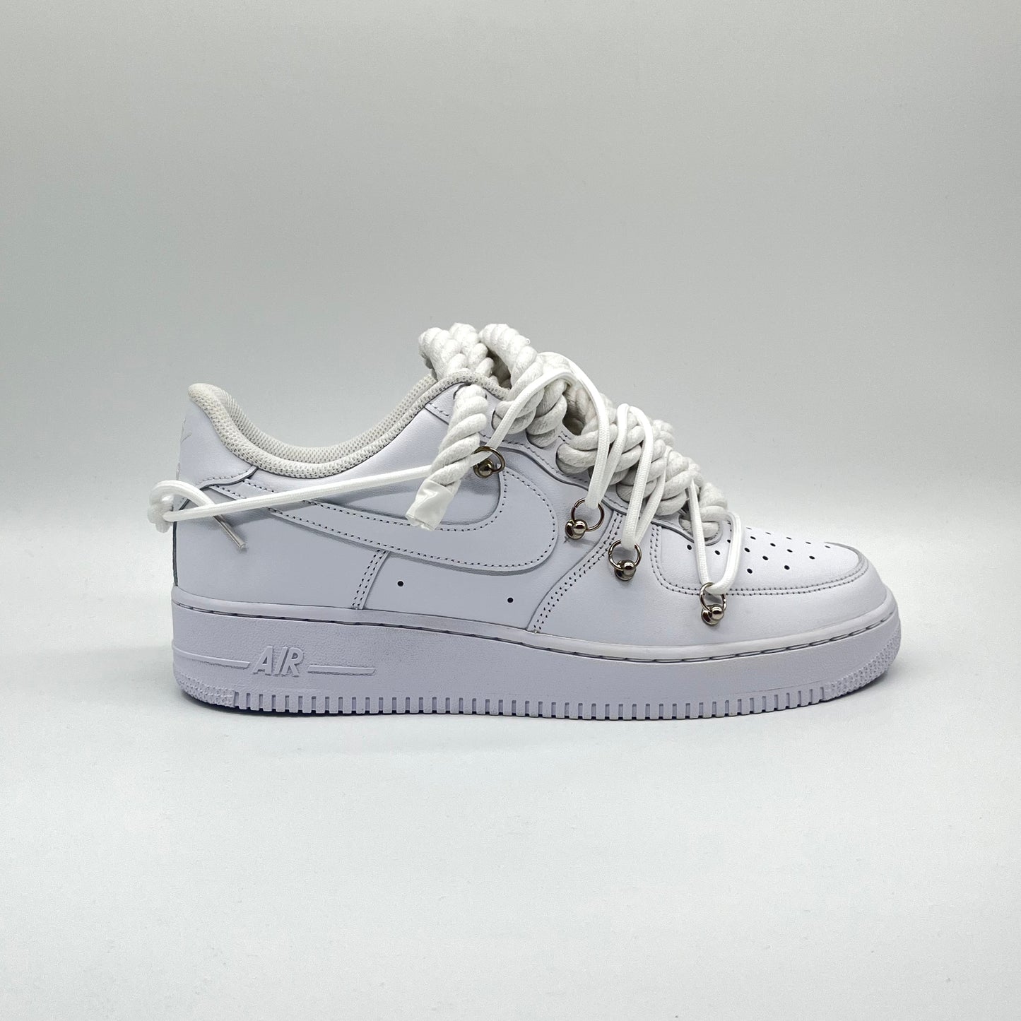 AIR FORCE ONE DOUBLE LACES BLANC