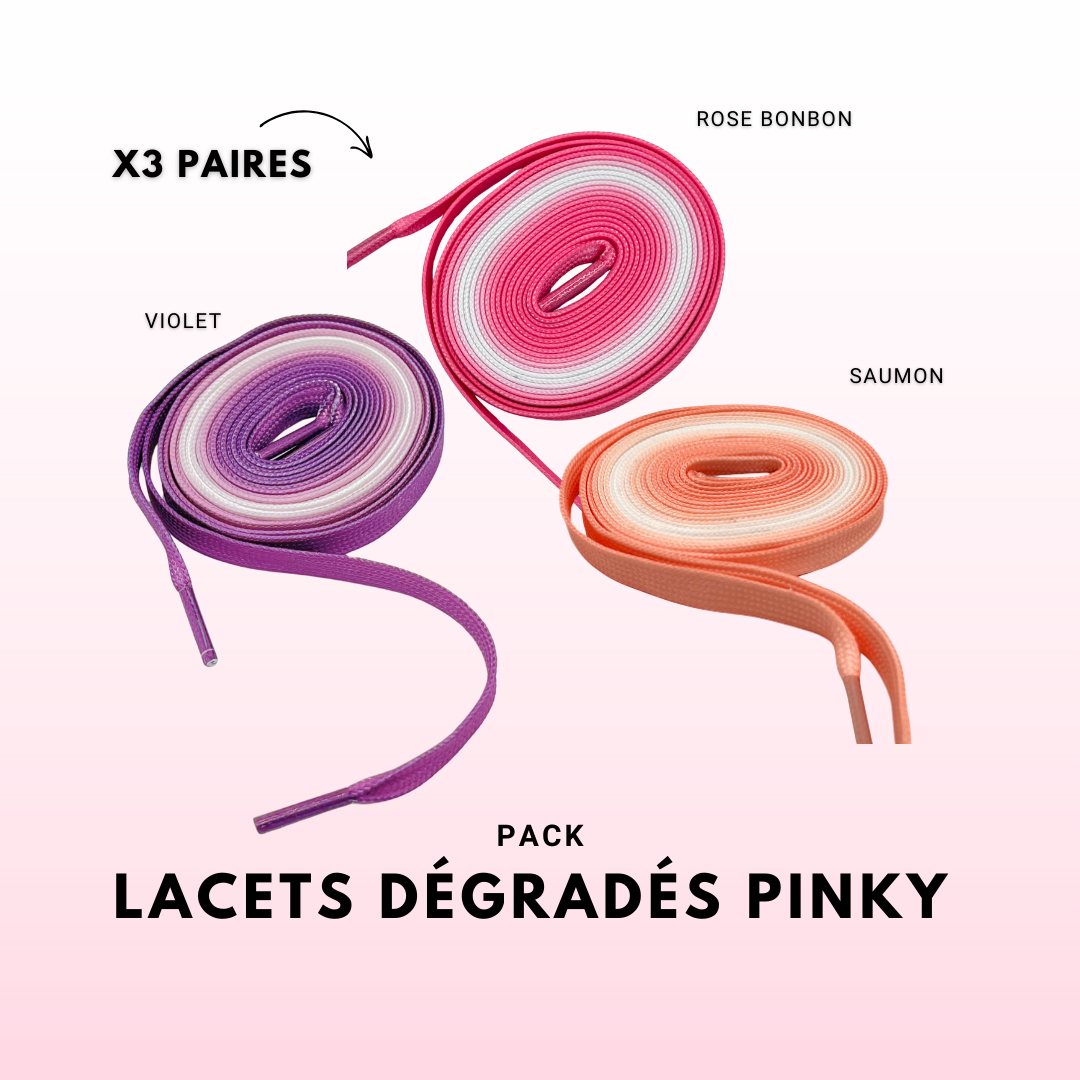 Pack Pinky (lot de 3 paires)