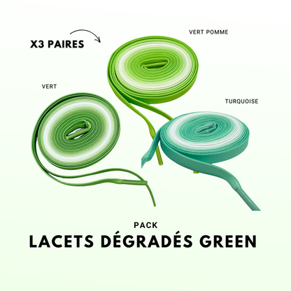 Pack Green (lot de 3 paires)