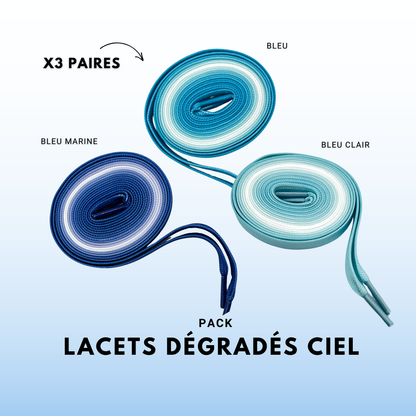 Pack Ciel (lot de 3 paires)