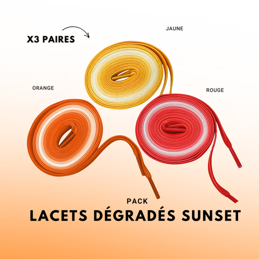 Pack Sunset (lot de 3 paires)